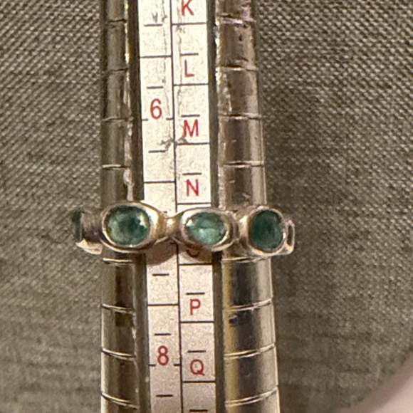 Silpada Sterling Silver & Aqua Blue Glass “Northern Lights” Ring R2280 - Picture 5 of 9